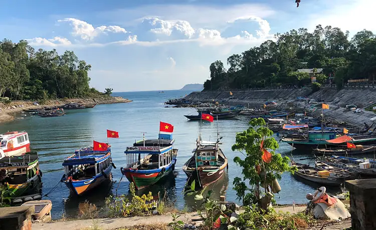 âu thuyền cù lao chàm