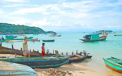 Bãi biển Bắc Vàn - Du lịch đảo Cô Tô