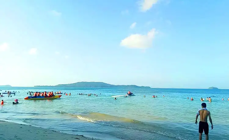 biển vàn chảy du lịch cô tô