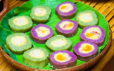 Bánh tét Long An - Đặc sản Long An