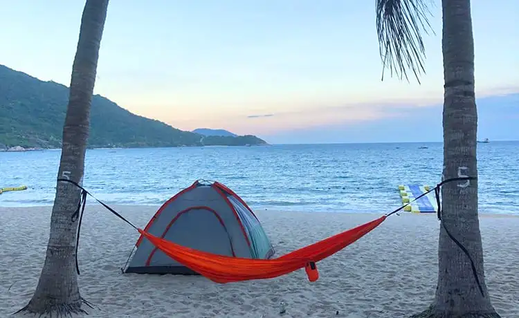 cắm trại cù lao chàm