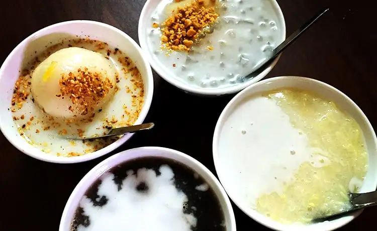 chè vừng nóng đà lạt