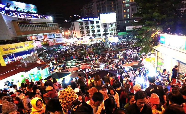 chợ đà lạt chợ âm phủ