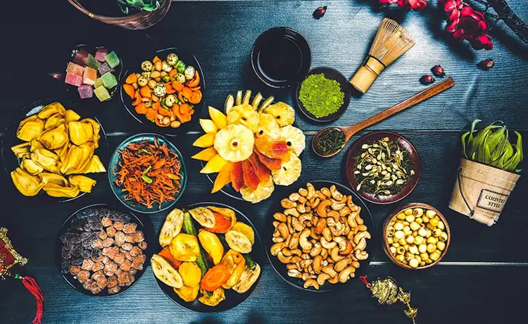 trái cây sấy đà lạt
