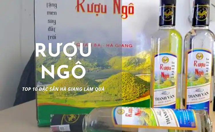 đặc sản rượu ngô hà giang