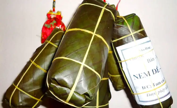 đặc sản ninh bình làm quà nem dê