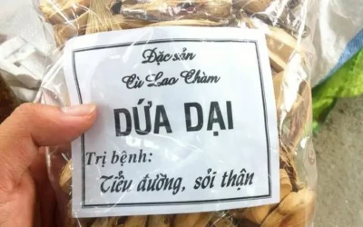 Dứa rừng phơi khô Cù Lao Chàm - Đặc sản mua làm quà Cù Lao Chàm