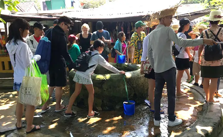 giếng cổ chămpa cù lao chàm