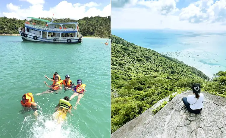 tour du lịch Hòn Sơn 2 ngày 1 đêm