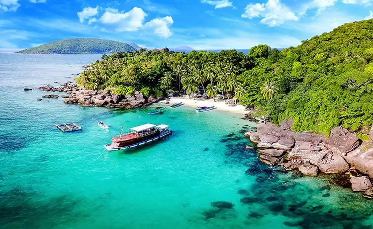 tour cáp treo hòn thơm câu cá lặn ngắm san hô 3 đảo phú quốc 1 ngày