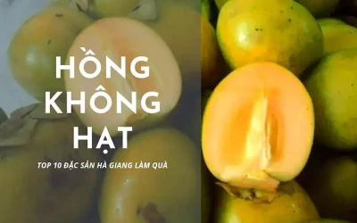 Hồng không hạt Hà Giang - Đặc sản Hà Giang