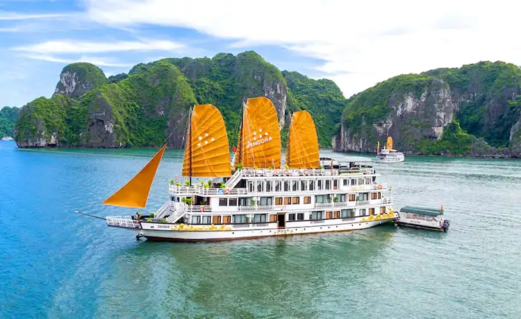 khách sạn du thuyền hạ long ancora cruise