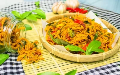 Khô gà lá chanh  - Đặc Sản Tây Ninh