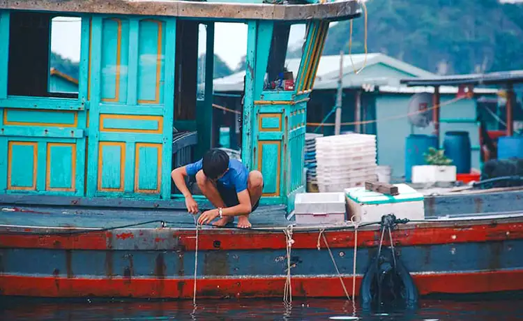 làng chài cửa vạn vịnh hạ long
