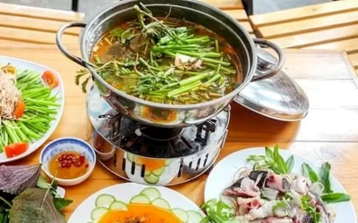 Lẩu cá bớp - Đặc sản Hòn Sơn