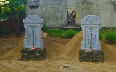 Mộ gió ở đảo Lý Sơn