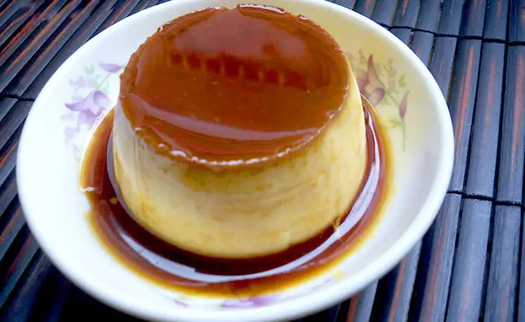 món ngon bánh flan đông sương nha trang