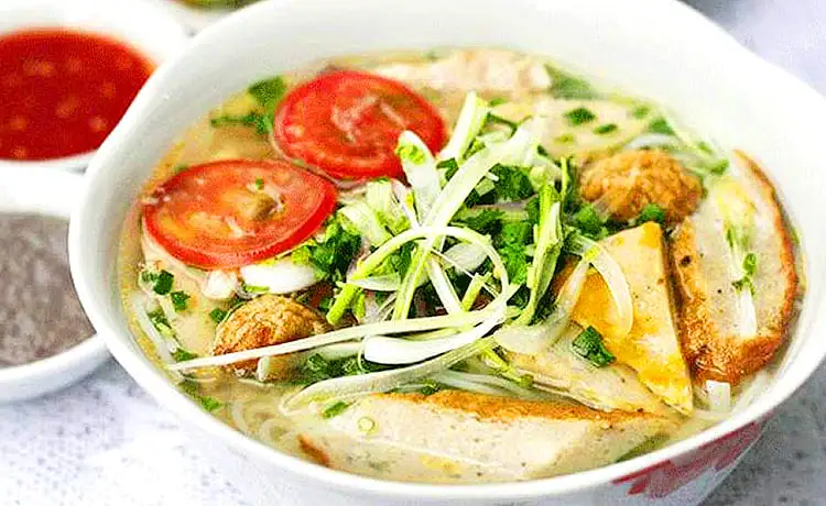 món ngon bún chả cá nha trang