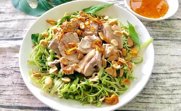 món rau xôi nộm mai châu