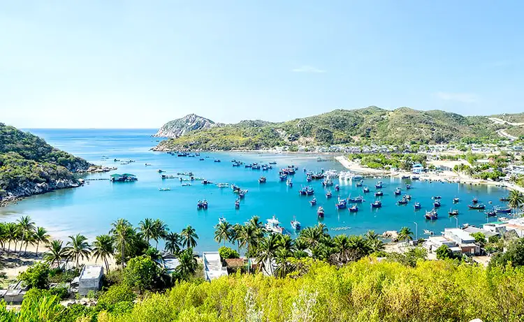 tour du lịch ninh thuận 1 ngày hang rái vịnh vĩnh hy vườn nho
