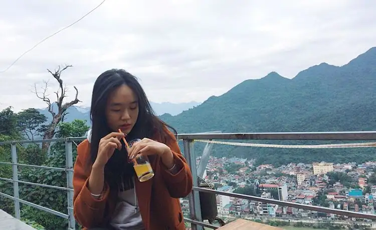 quán cafe núi cấm hà giang