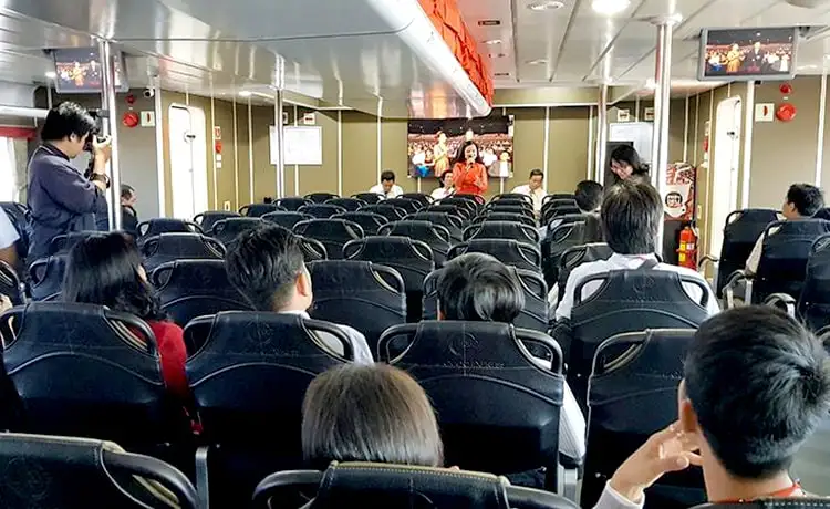 khoang thường tàu Côn Đảo Express đi Côn Đảo