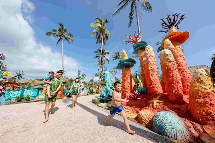 Tour Cáp treo Hòn Thơm - Công viên Nước - Tham quan Nam đảo Phú Quốc 1 ngày