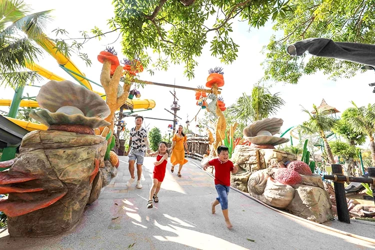 Tour Cáp treo Hòn Thơm - Công viên Nước - Tham quan Nam đảo Phú Quốc 1 ngày
