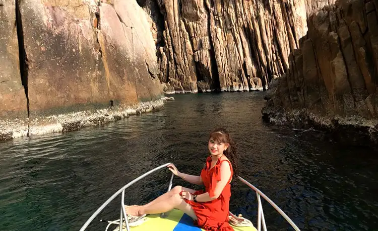 vịnh đá dạch đảo bình hưng